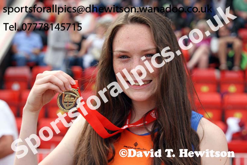 Senior girls high jump, English Schools Track and Field. Photo: David T. Hewitson/Sports for All Pics